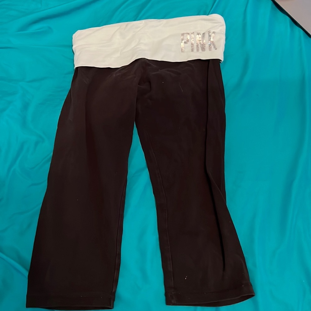 PINK Yoga Capris